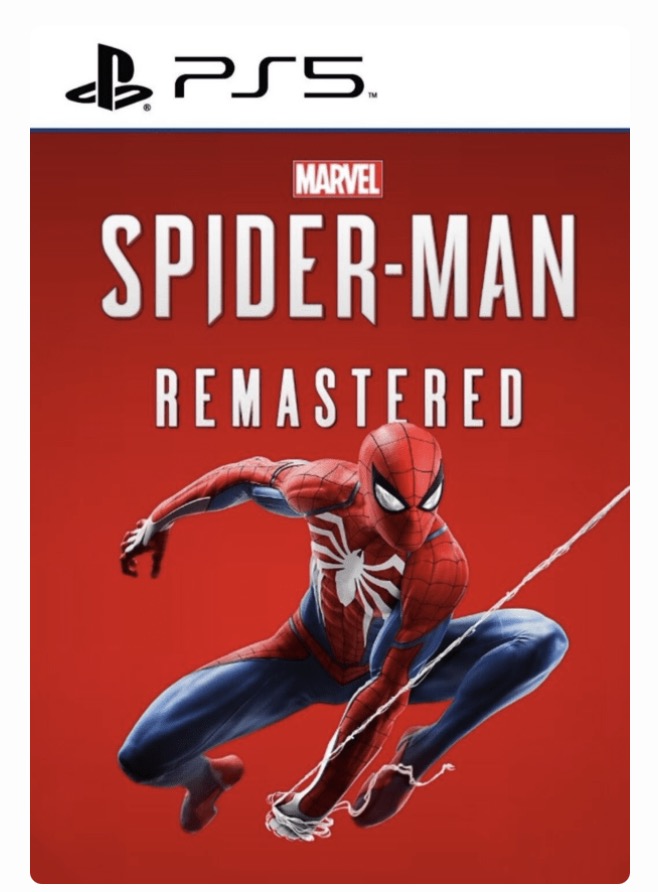 Spider-man remastered PS5