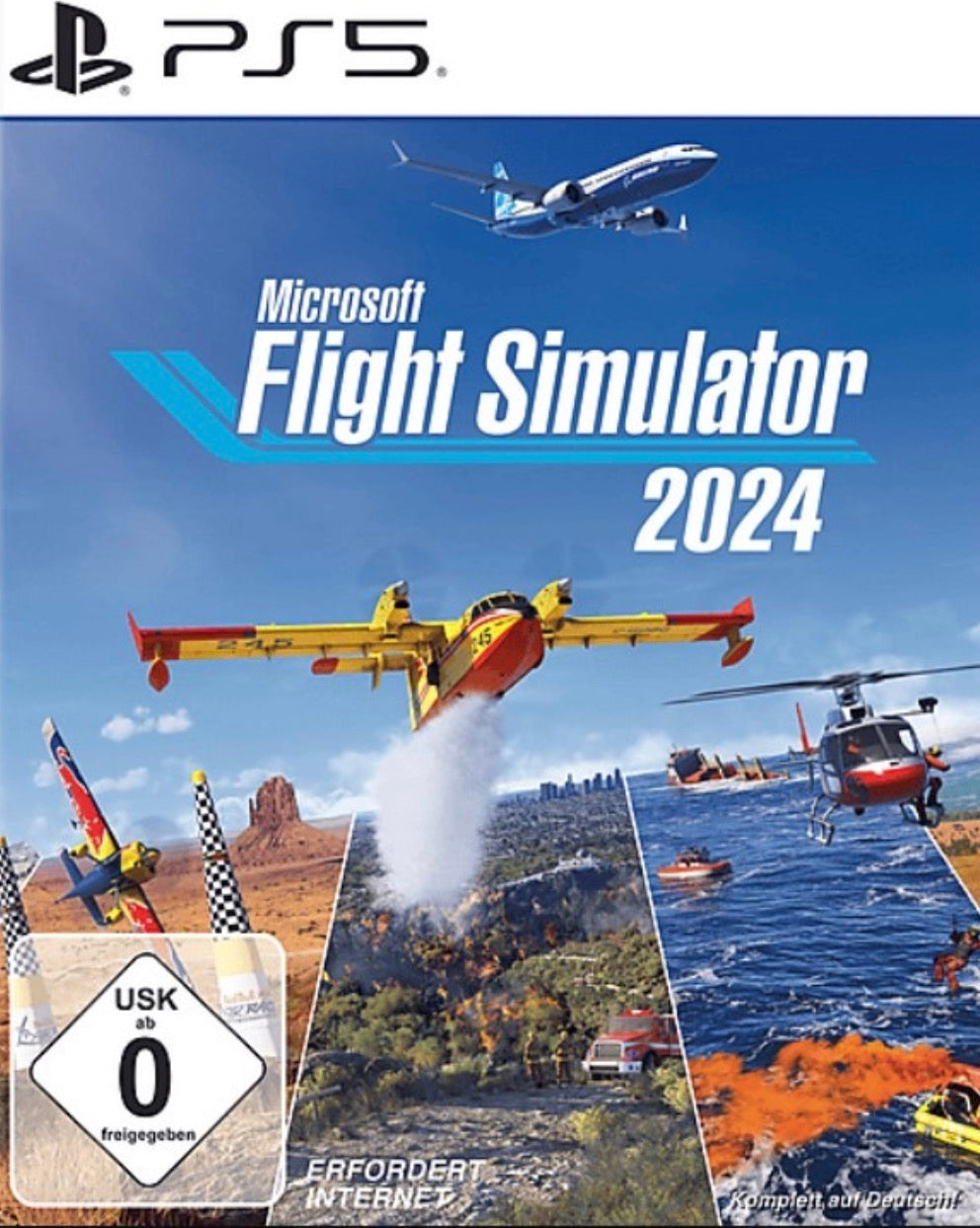 Ps5 Microsoft flight simulator 2024