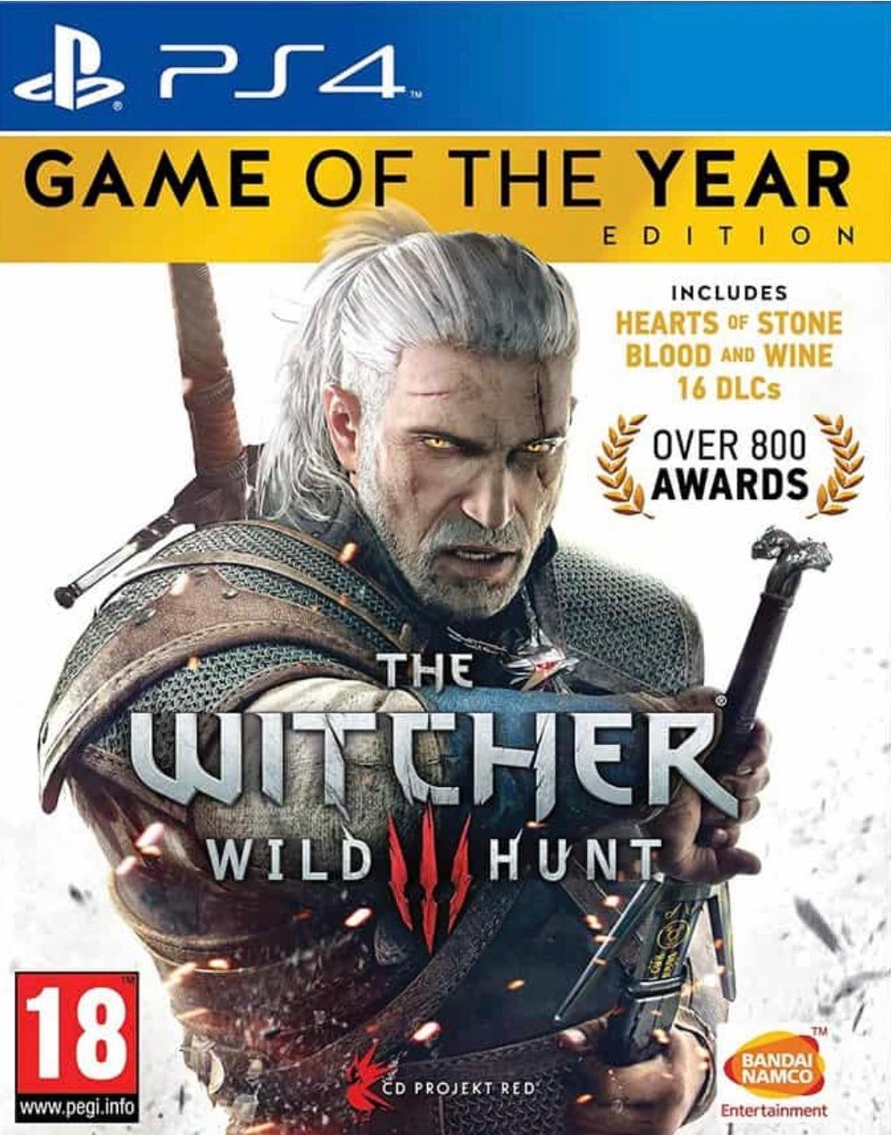 The Witcher 3 Wild Hunt GoTY Edition PS4