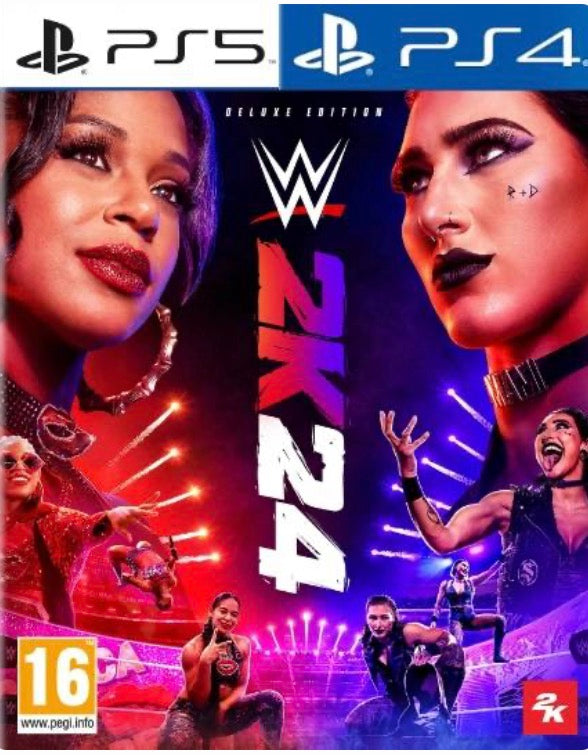 WWE 2k24 Deluxe edition PS4/PS5